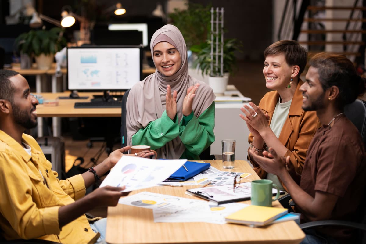 Diverse Triostack Team Collaboration